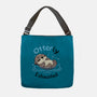 Otterly Exhausted-None-Adjustable Tote-Bag-Trendlory
