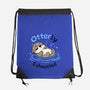 Otterly Exhausted-None-Drawstring-Bag-Trendlory