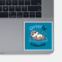 Otterly Exhausted-None-Glossy-Sticker-Trendlory
