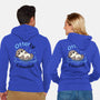 Otterly Exhausted-Unisex-Zip-Up-Sweatshirt-Trendlory