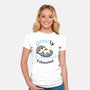 Otterly Exhausted-Womens-Fitted-Tee-Trendlory