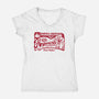 Wizardry Ad-Womens-V-Neck-Tee-Arinesart