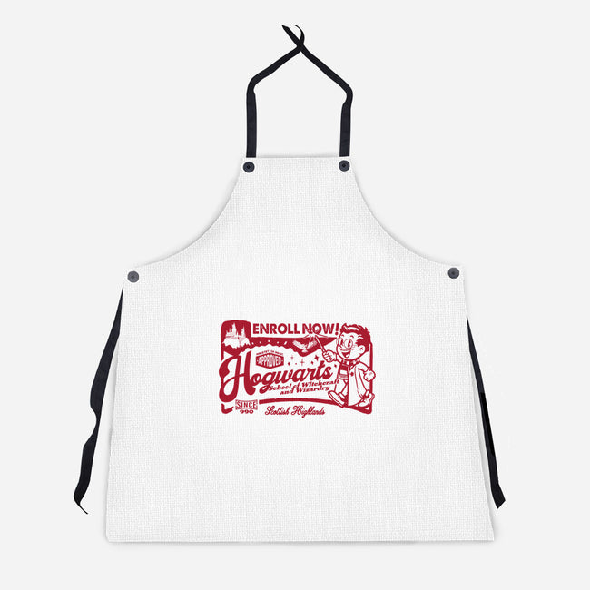 Wizardry Ad-Unisex-Kitchen-Apron-Arinesart