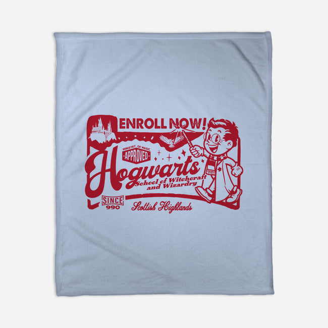 Wizardry Ad-None-Fleece-Blanket-Arinesart