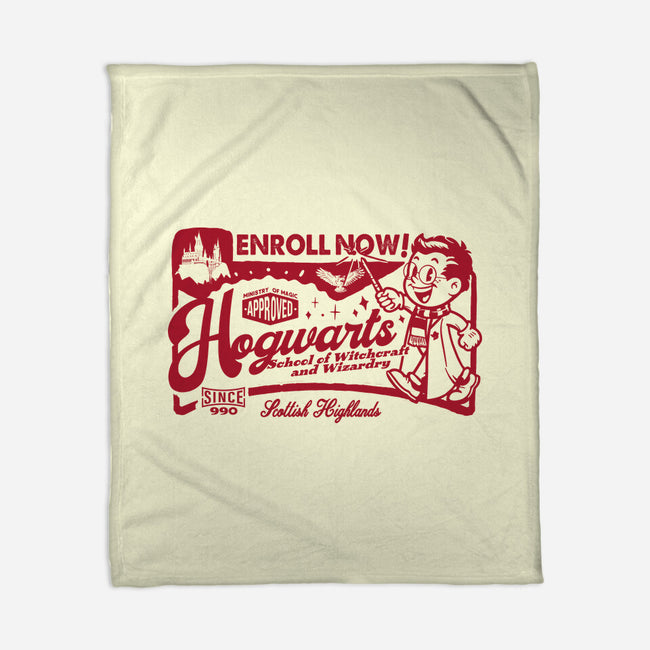 Wizardry Ad-None-Fleece-Blanket-Arinesart