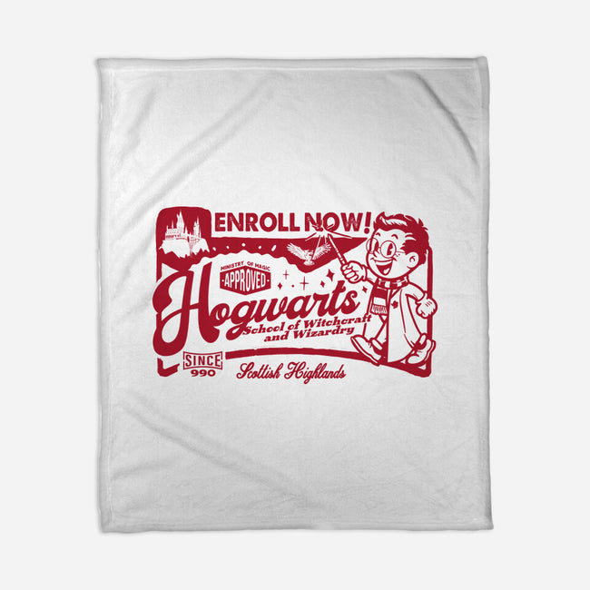 Wizardry Ad-None-Fleece-Blanket-Arinesart
