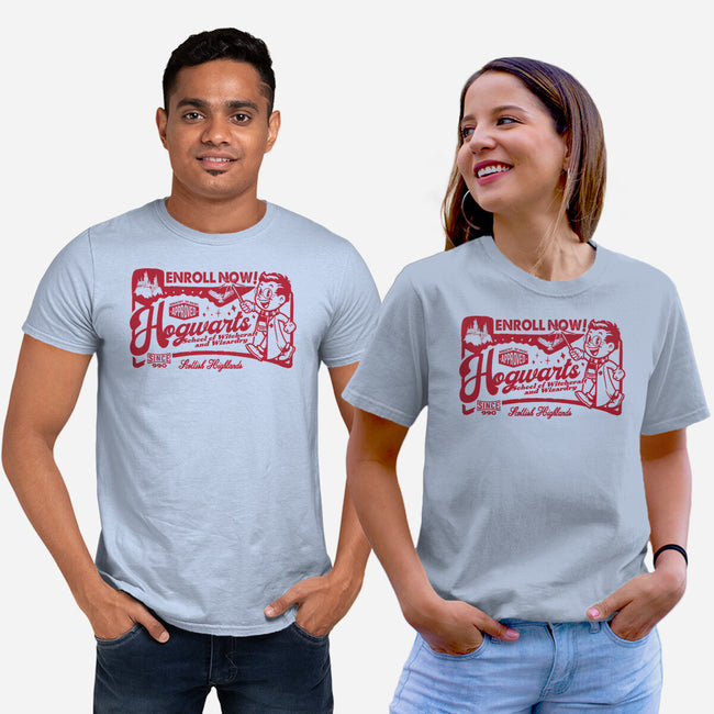 Wizardry Ad-Unisex-Basic-Tee-Arinesart