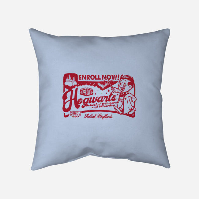Wizardry Ad-None-Removable Cover w Insert-Throw Pillow-Arinesart
