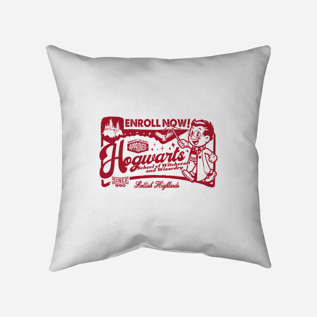 Wizardry Ad-None-Removable Cover w Insert-Throw Pillow-Arinesart