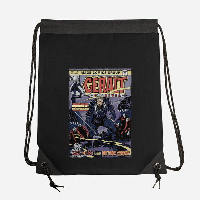 Geralt Of Rivia-None-Drawstring-Bag-Arinesart