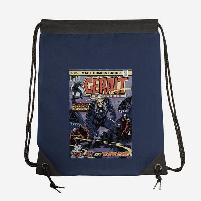 Geralt Of Rivia-None-Drawstring-Bag-Arinesart