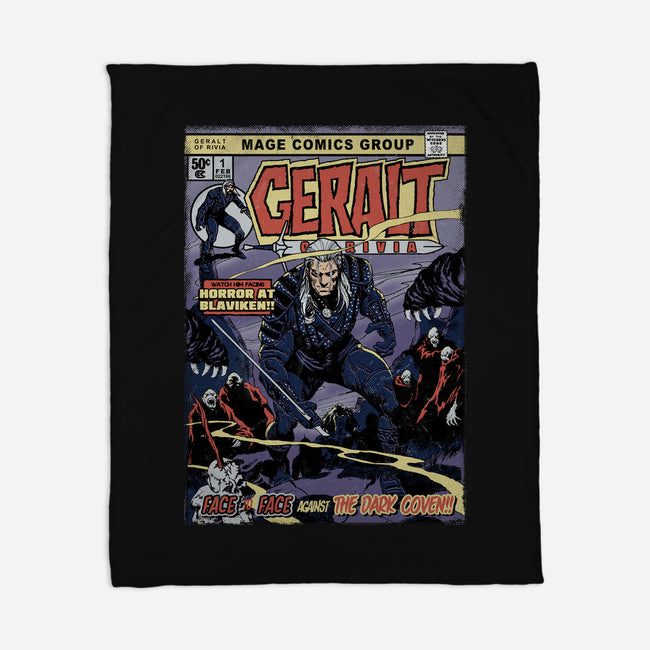 Geralt Of Rivia-None-Fleece-Blanket-Arinesart