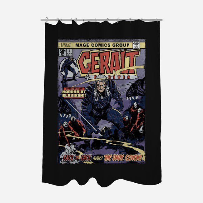 Geralt Of Rivia-None-Polyester-Shower Curtain-Arinesart