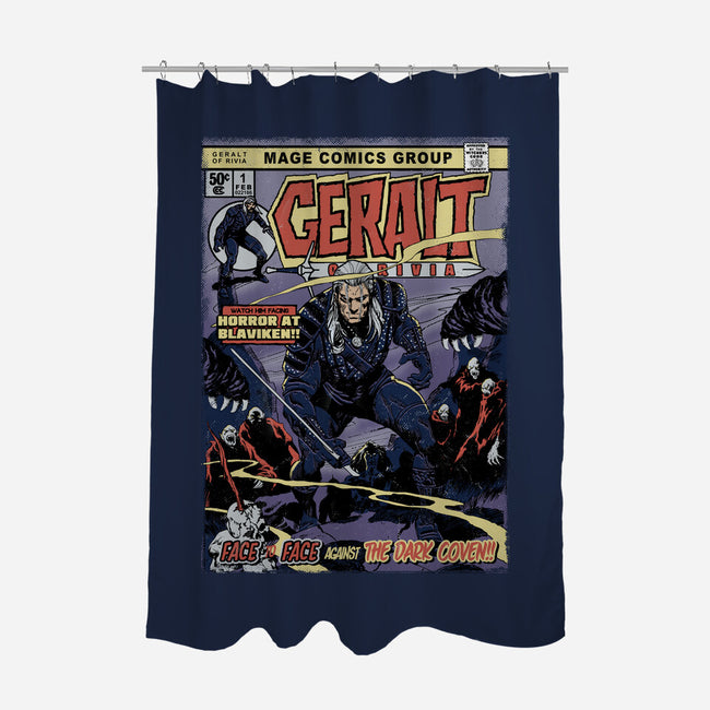 Geralt Of Rivia-None-Polyester-Shower Curtain-Arinesart