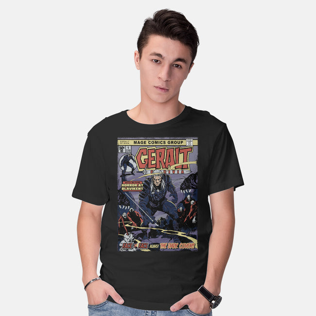 Geralt Of Rivia-Mens-Basic-Tee-Arinesart