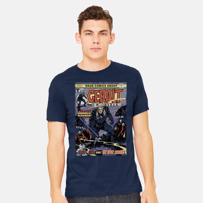 Geralt Of Rivia-Mens-Heavyweight-Tee-Arinesart