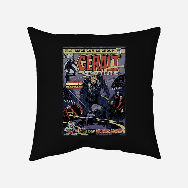 Geralt Of Rivia-None-Removable Cover w Insert-Throw Pillow-Arinesart