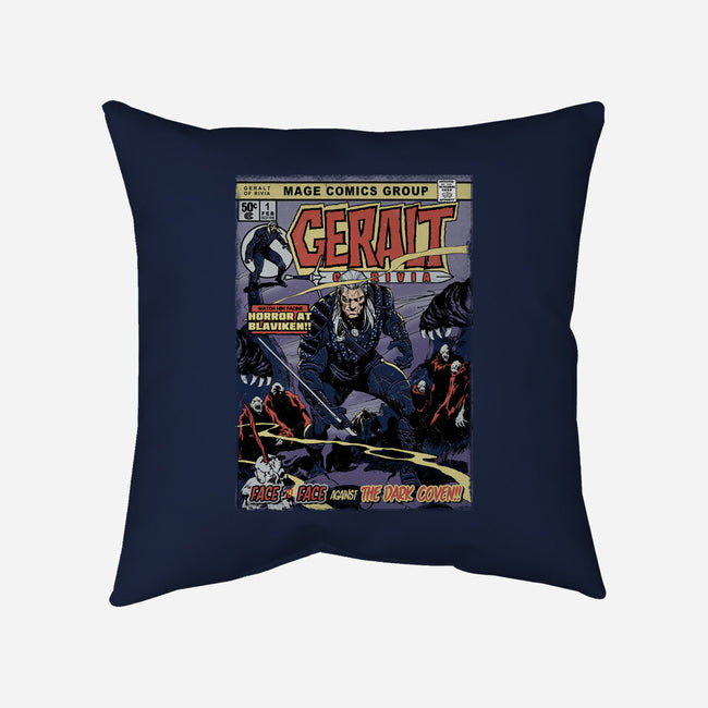 Geralt Of Rivia-None-Removable Cover w Insert-Throw Pillow-Arinesart