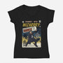 Journey Into Wizardry-Womens-V-Neck-Tee-Arinesart