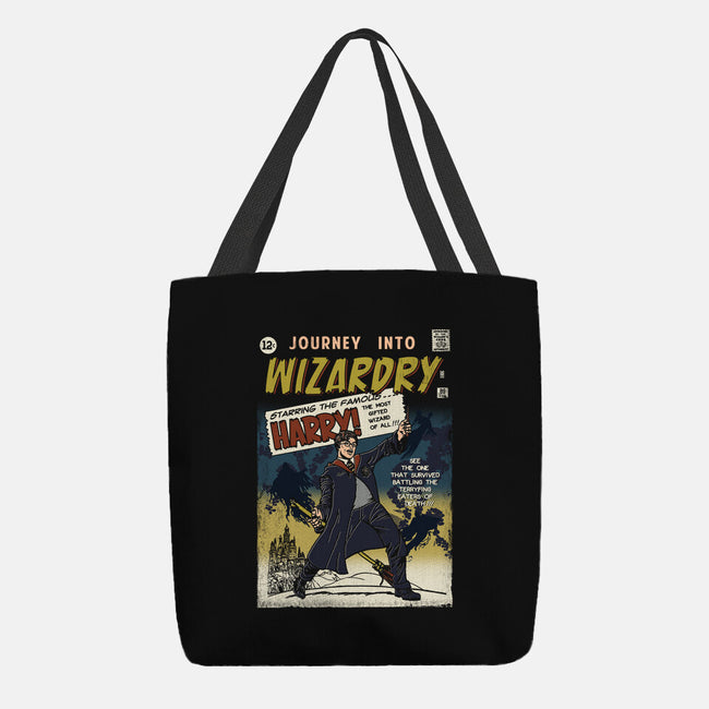 Journey Into Wizardry-None-Basic Tote-Bag-Arinesart