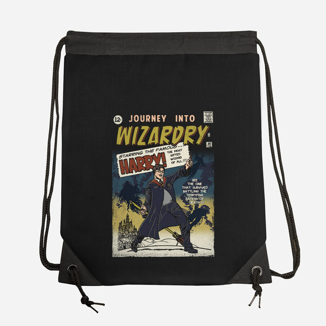 Journey Into Wizardry-None-Drawstring-Bag-Arinesart