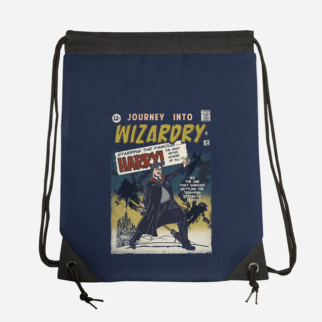 Journey Into Wizardry-None-Drawstring-Bag-Arinesart