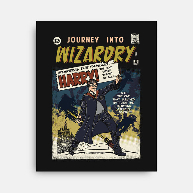 Journey Into Wizardry-None-Stretched-Canvas-Arinesart