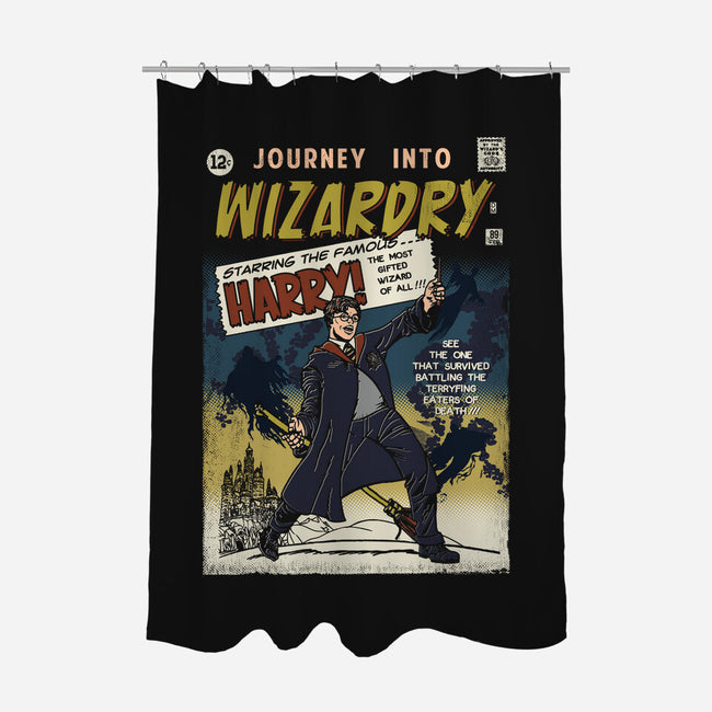 Journey Into Wizardry-None-Polyester-Shower Curtain-Arinesart