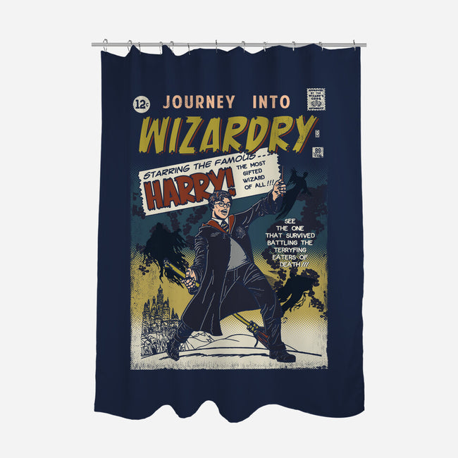 Journey Into Wizardry-None-Polyester-Shower Curtain-Arinesart