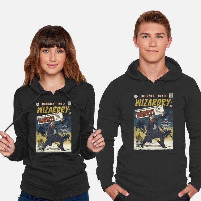 Journey Into Wizardry-Unisex-Pullover-Sweatshirt-Arinesart