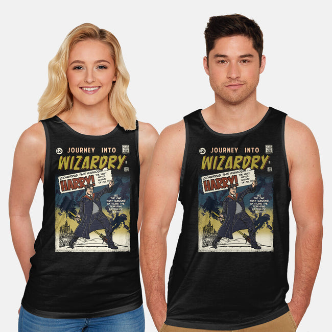 Journey Into Wizardry-Unisex-Basic-Tank-Arinesart