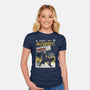 Journey Into Wizardry-Womens-Fitted-Tee-Arinesart