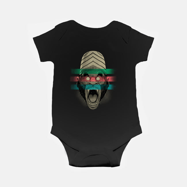 Primate Fury-Baby-Basic-Onesie-Bruno Mota