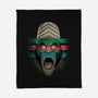 Primate Fury-None-Fleece-Blanket-Bruno Mota