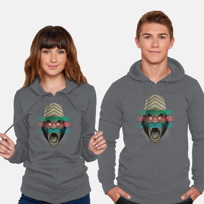 Primate Fury-Unisex-Pullover-Sweatshirt-Bruno Mota