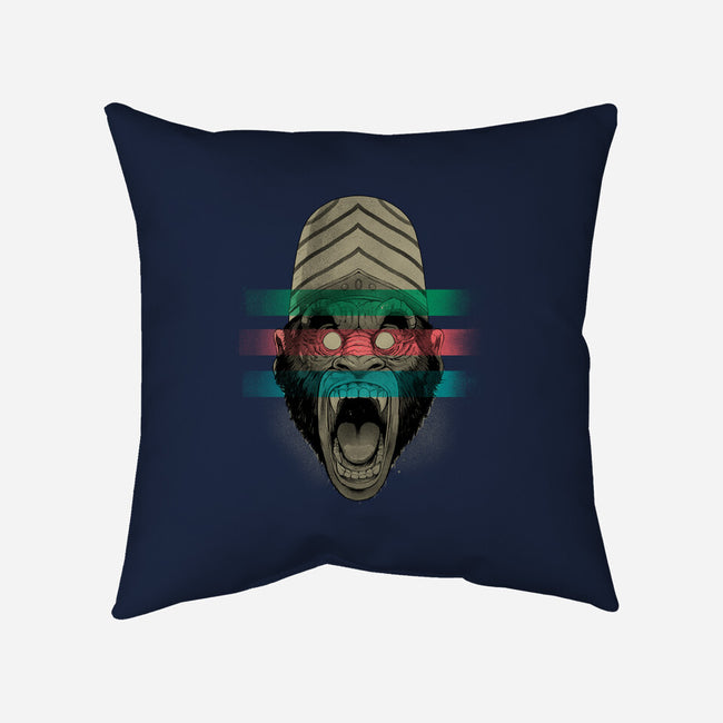 Primate Fury-None-Removable Cover w Insert-Throw Pillow-Bruno Mota