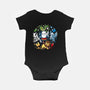 Magical Animal Family-Baby-Basic-Onesie-Vallina84