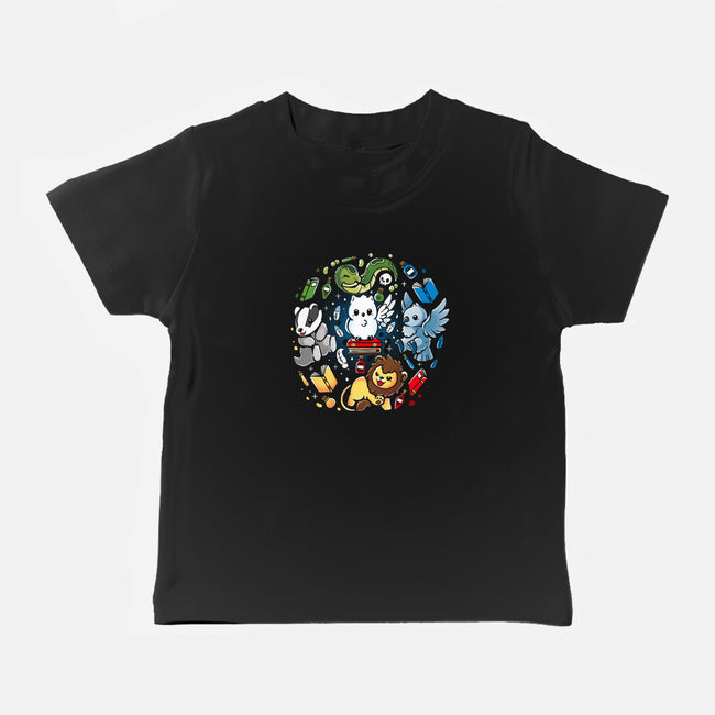 Magical Animal Family-Baby-Basic-Tee-Vallina84