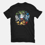 Magical Animal Family-Unisex-Basic-Tee-Vallina84