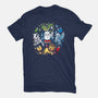 Magical Animal Family-Unisex-Basic-Tee-Vallina84