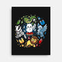 Magical Animal Family-None-Stretched-Canvas-Vallina84