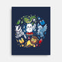 Magical Animal Family-None-Stretched-Canvas-Vallina84