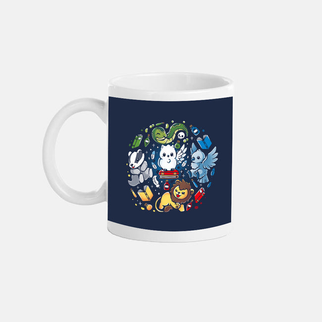 Magical Animal Family-None-Mug-Drinkware-Vallina84