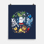 Magical Animal Family-None-Matte-Poster-Vallina84