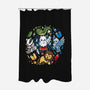 Magical Animal Family-None-Polyester-Shower Curtain-Vallina84