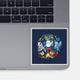 Magical Animal Family-None-Glossy-Sticker-Vallina84