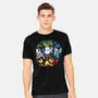 Magical Animal Family-Mens-Heavyweight-Tee-Vallina84