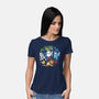 Magical Animal Family-Womens-Basic-Tee-Vallina84