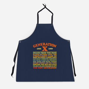 Gen X Summer Day-Unisex-Kitchen-Apron-kg07