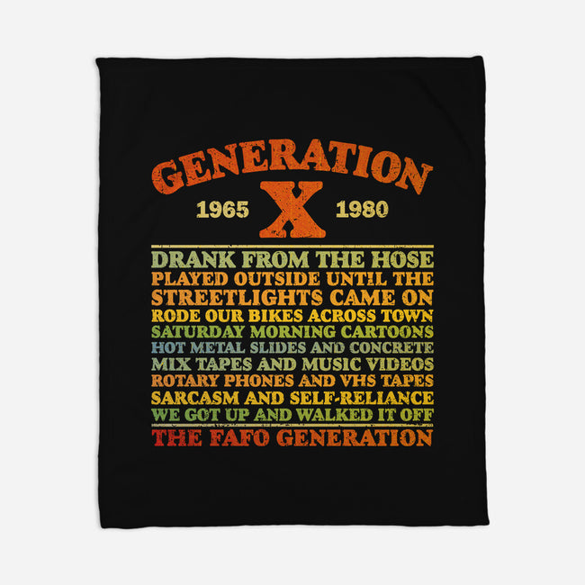 Gen X Summer Day-None-Fleece-Blanket-kg07